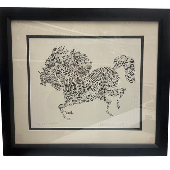 Unknown Other - Guillaume Azoulay "L'ARLECCHINO" Etching on paper Numbered 19/30 Signed